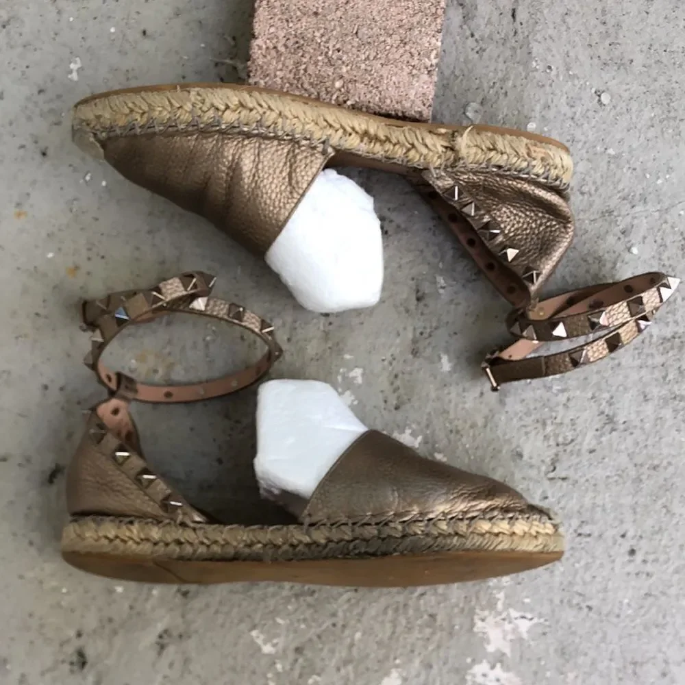 Valentino Rockstud Espadrilles